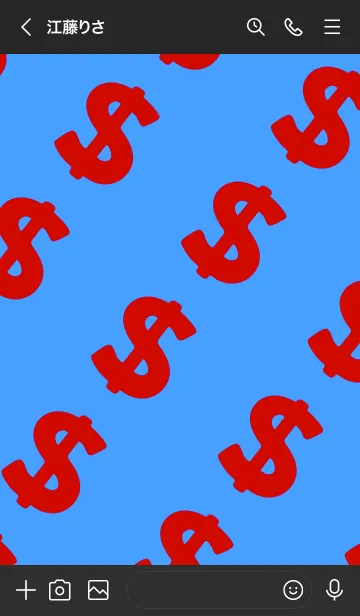 [LINE着せ替え] マネー ラビット 259の画像3