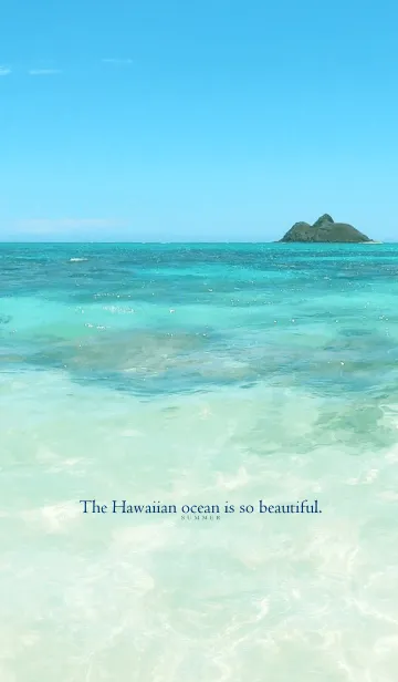 [LINE着せ替え] Hawaiian ocean is so beautiful.SEA 19の画像1