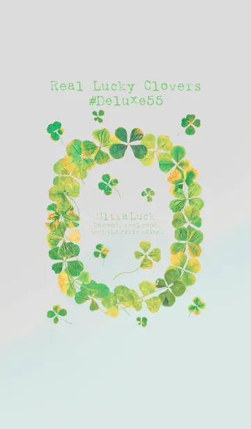 [LINE着せ替え] 本物ラッキークローバーズ #Deluxe55の画像1