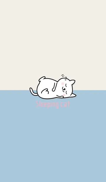 [LINE着せ替え] I am a Sleeping cat 6の画像1