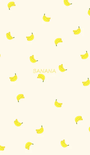 [LINE着せ替え] banana_pattern03の画像1