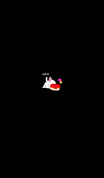 Pink and white naughty bunnyの着せ替えメイン画像