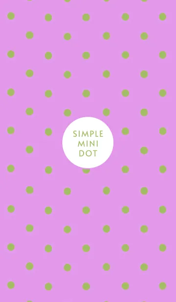 [LINE着せ替え] シンプル ミニ ドット 123の画像1