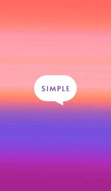 [LINE着せ替え] シンプル グラデーション _49の画像1