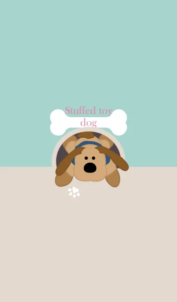 [LINE着せ替え] Stuffed toy dog 4の画像1