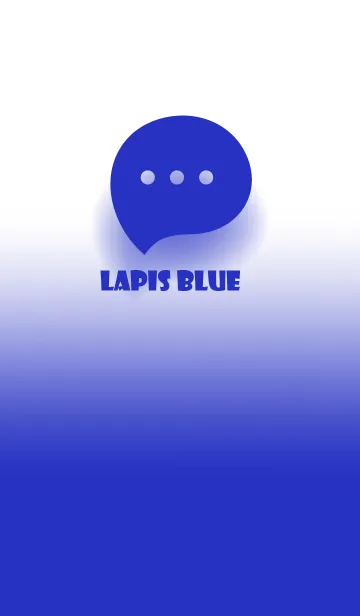 [LINE着せ替え] Lapis blue & White Theme V.2 (JP)の画像1