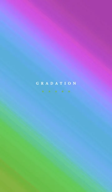 [LINE着せ替え] グラデーション ミニ スター 136の画像1