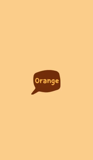 [LINE着せ替え] Color theme orangeの画像1