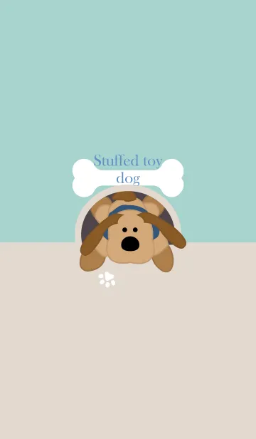 [LINE着せ替え] Stuffed toy dog 5の画像1