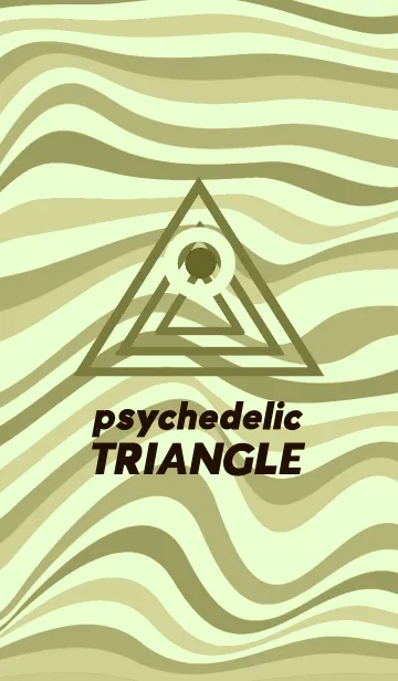 [LINE着せ替え] サイケデリック トライアングル 101の画像1