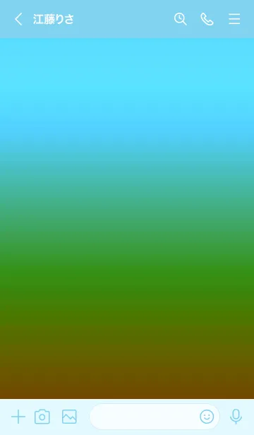 [LINE着せ替え] シンプル グラデーション _6の画像3