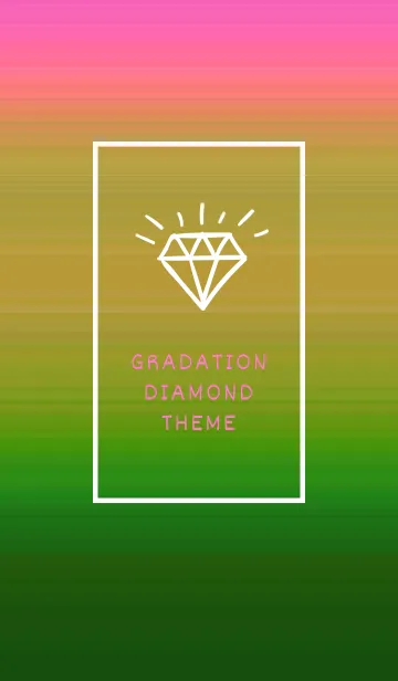 [LINE着せ替え] グラデーション ダイアモンド  154の画像1