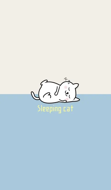 [LINE着せ替え] I am a Sleeping cat 9の画像1