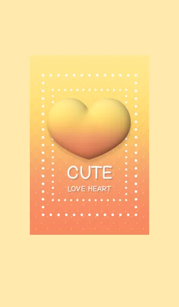 [LINE着せ替え] Cute Love Heart 11の画像1