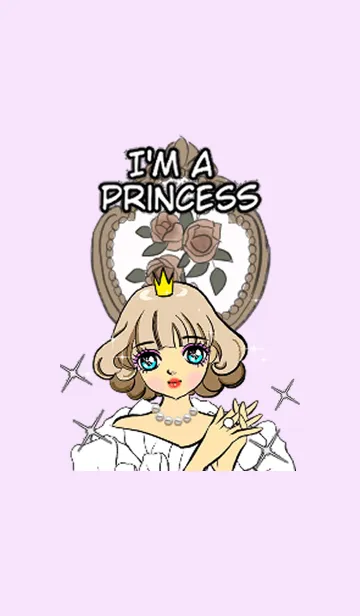 [LINE着せ替え] お姫様です 6-Jの画像1
