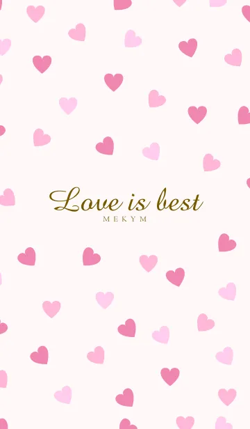 [LINE着せ替え] Love is best-PINK 14の画像1