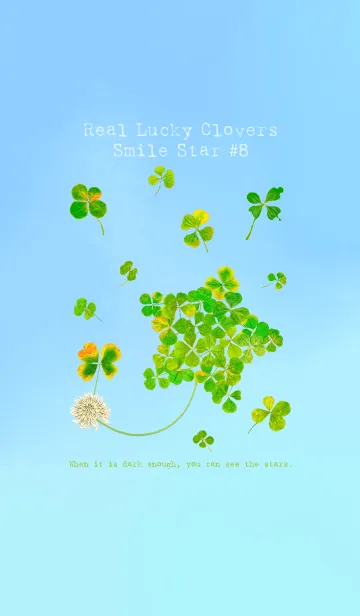 [LINE着せ替え] 本物ラッキークローバーズ Smile Star #8の画像1