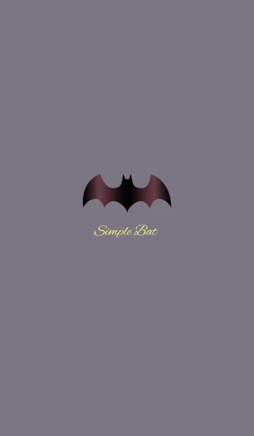 [LINE着せ替え] Simple Bat..25の画像1