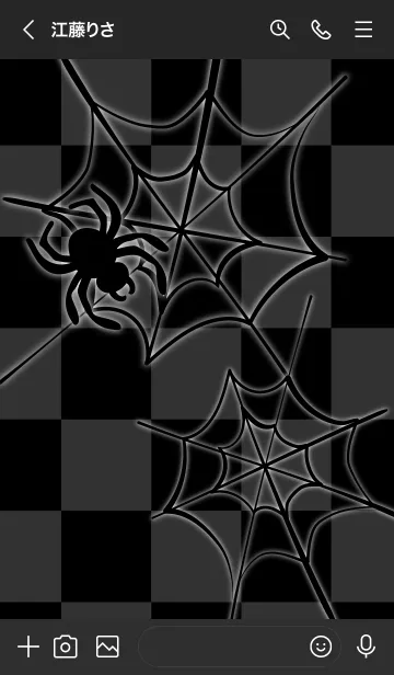 [LINE着せ替え] SPIDER and SPIDER WEB 3の画像2