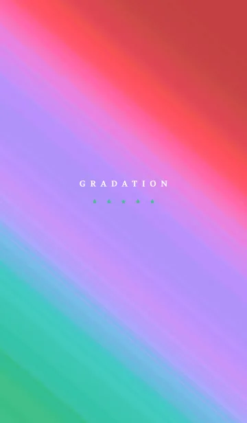 [LINE着せ替え] グラデーション ミニ スター 138の画像1