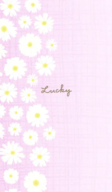 [LINE着せ替え] デイジー たくさん左22の画像1