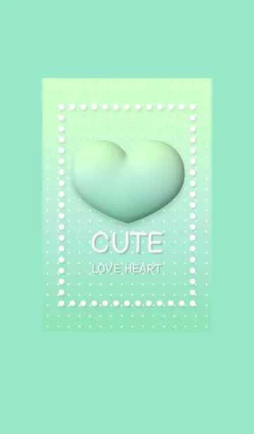 [LINE着せ替え] Cute Love Heart 12の画像1