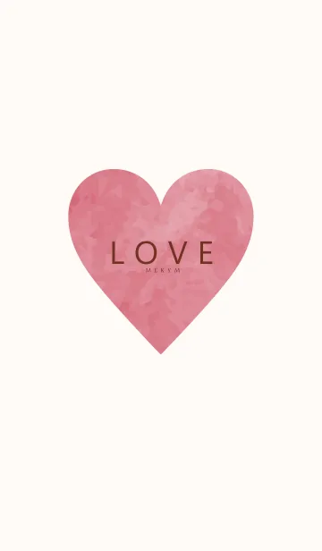 [LINE着せ替え] SIMPLE-LOVE MEKYM 13の画像1