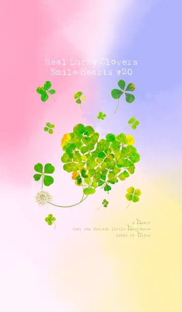 [LINE着せ替え] 本物ラッキークローバーズ Smile Hearts#20の画像1