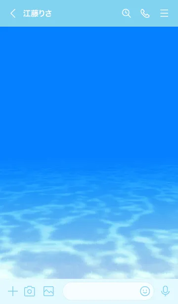 [LINE着せ替え] グランブルー＊22の画像3