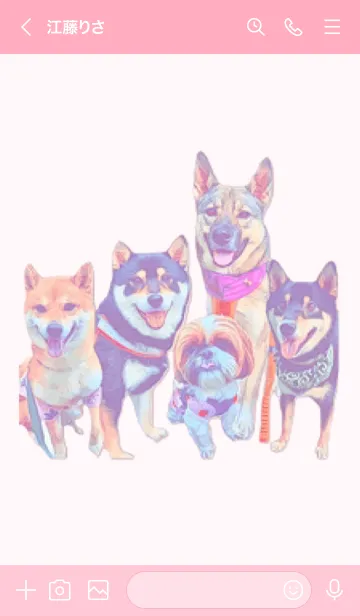 [LINE着せ替え] くるりん尻尾の画像3