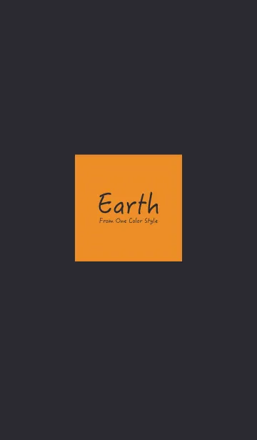 [LINE着せ替え] Earth ／ オータムオレンジの画像1