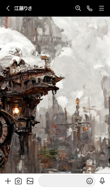 [LINE着せ替え] 蒸気世界「ラハ」。の画像3