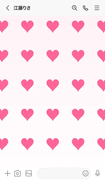 [LINE着せ替え] ラベンダーブラシ❤︎ホワイト/TKCJの画像3