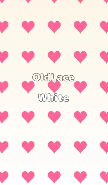 [LINE着せ替え] オールドレース❤︎ホワイト/TKCJの画像1