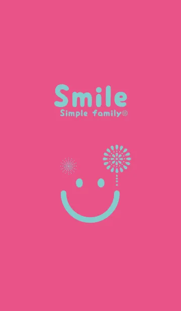 [LINE着せ替え] スマイル＆花火-オペラの画像1