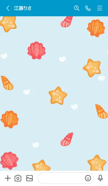 [LINE着せ替え] Summer time 5 :)の画像3