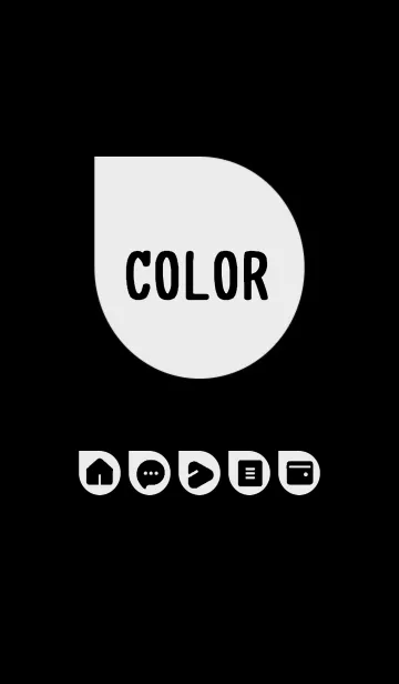 [LINE着せ替え] bw color J05の画像1