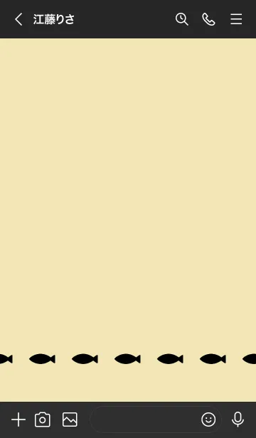 [LINE着せ替え] ねことおさかな(pastel:03)の画像3