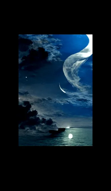 [LINE着せ替え] 幻想月夜「タラジ」。の画像1