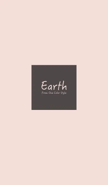 [LINE着せ替え] Earth ／ ローズベージュの画像1