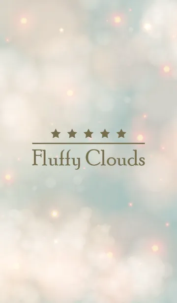 [LINE着せ替え] Fluffy Clouds RETRO-MEKYM 2の画像1