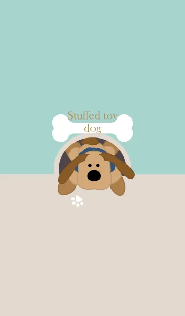 [LINE着せ替え] Stuffed toy dog 10の画像1