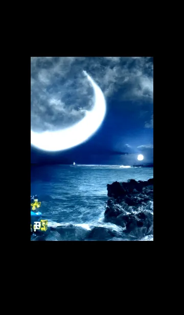 [LINE着せ替え] 幻想月夜「タシュク」。の画像1