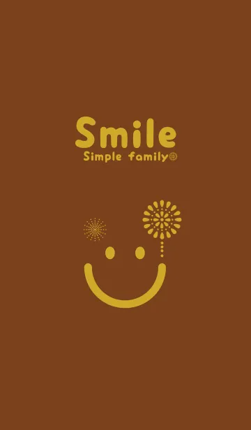 [LINE着せ替え] スマイル＆花火-テラローザの画像1