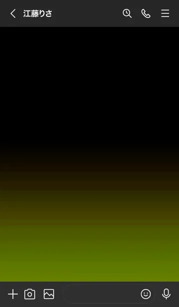 [LINE着せ替え] シンプル ダーク アイコン 42の画像3