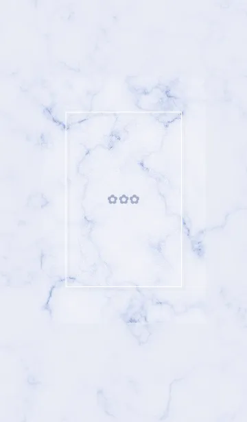 [LINE着せ替え] シンプル小花とマーブル✿ウィスタリア08_1の画像1