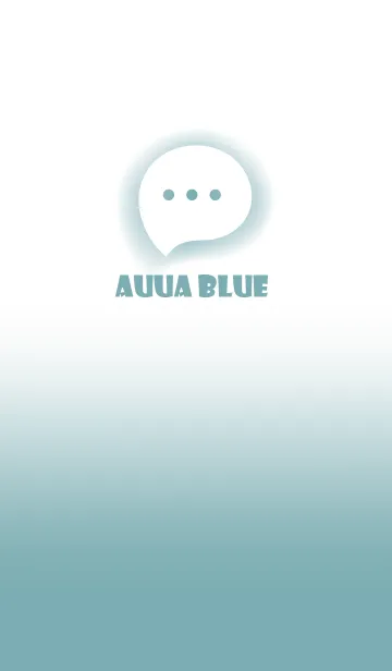 [LINE着せ替え] Aqua Blue  In White Theme (JP)の画像1