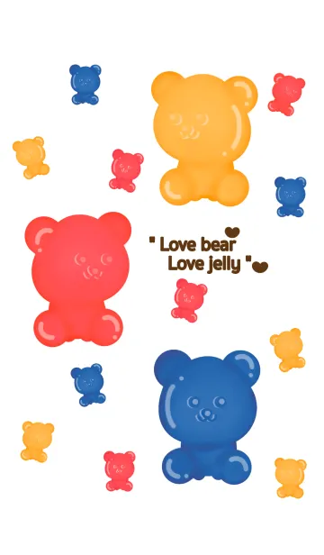 [LINE着せ替え] My colorful jelly bearの画像1