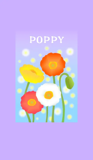 [LINE着せ替え] SWEET POPPY 3の画像1