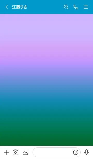 [LINE着せ替え] シンプル グラデーション _9の画像3